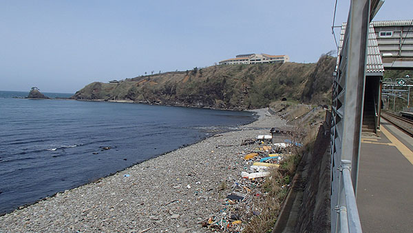 青海川駅からの景色